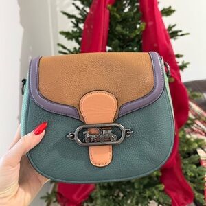 Coach Multicolor Leather Crossbody Bag